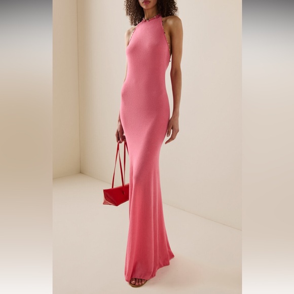 Christopher Esber Dresses & Skirts - NWT Christopher Esber Embellished Pink Maxi Dress